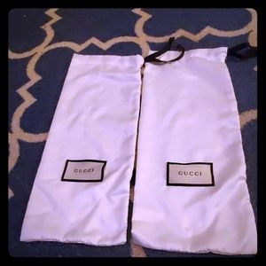 2 GUCCI SANDALS "DUST BAGS"